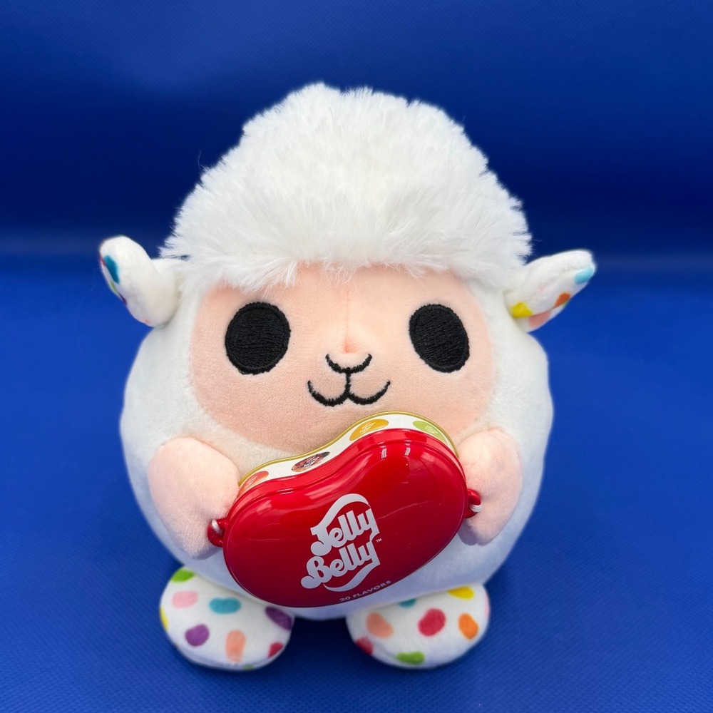 Zuru Snackles Jelly Belly Barbara Lamb Series 2 Plush 5" Toy Plush Sheep Candy